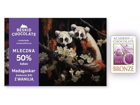 Czekolada Mleczna Madagaskar Z Wanili Beskid Chocolate