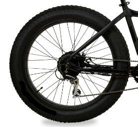 Roda Traseira Aro Fat Bike Completa Cubo K Cassete Fat Bike