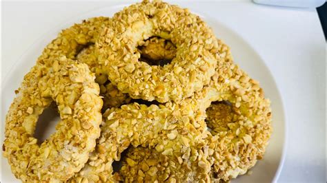 Нежные хрустящие песочные арахисовые кольца и первый снег в Корее ...