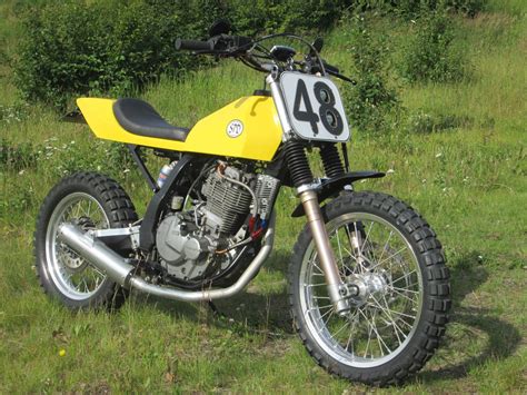 Suzuki Dr650 Street Scrambler By James Russell Bikebound