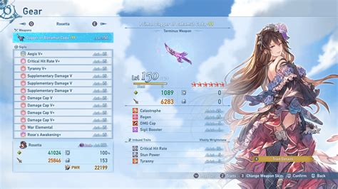 Endgame Rosetta Guide: Build + Tips. : r/GranblueFantasyRelink