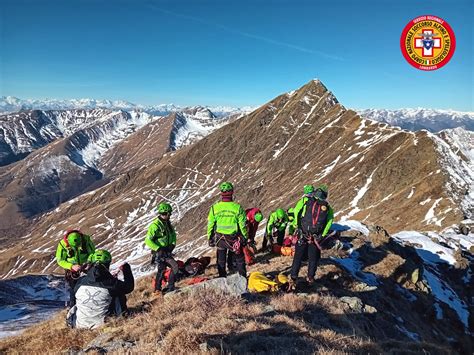 Addestramento Ad Alta Quota Per Il Soccorso Alpino Prima Como