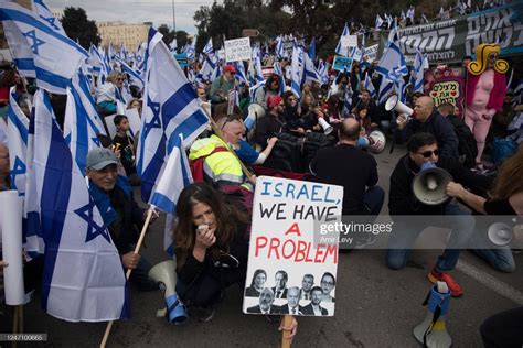 Getty Images News On Twitter Residents Protest In Jerusalem Israel As The Netanyahu