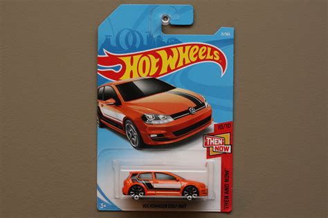 Hot Wheels Then And Now Volkswagen Golf Mk Orange