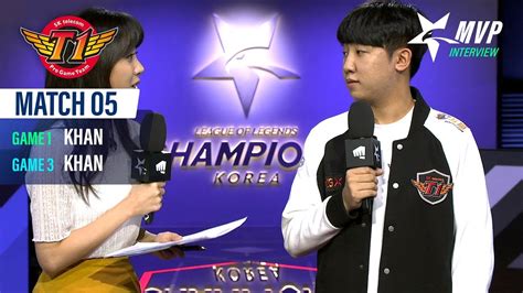 Interview With Khan Skt Vs Jag Lck Summer Youtube