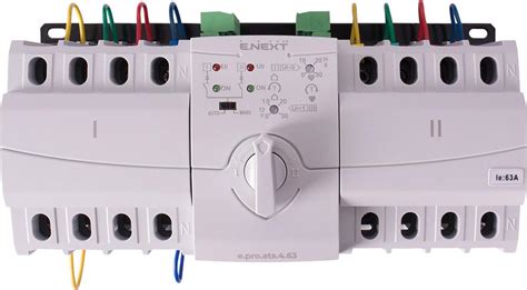 ᐉ Автомат ввода резерва E.NEXT e.pro.ats.4.63 4P 63А модульный (p060001 ...