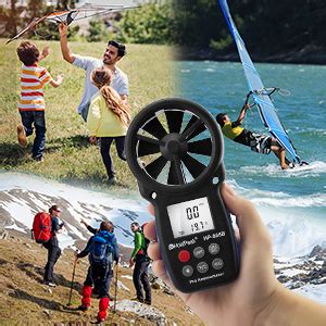 Amazon Holdpeak Hp B Digital Anemometer Handheld Wind Speed