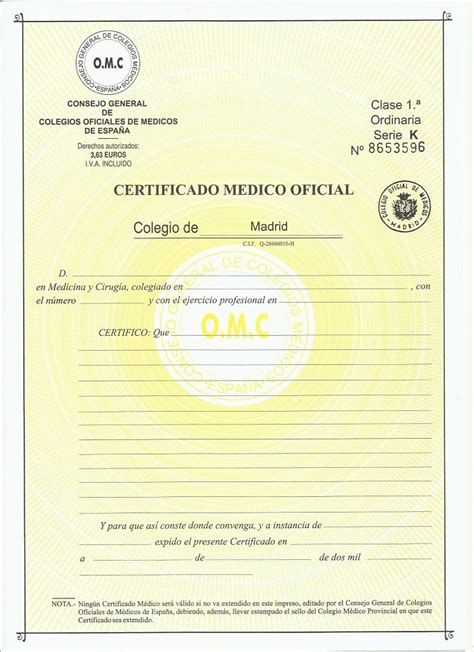 Cómo Obtener el Certificado Médico Ordinario en España