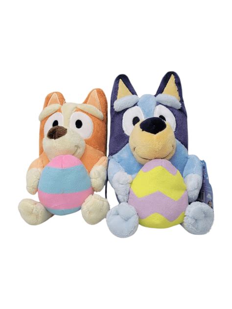 bbc studios easter bluey  bingo plush set   walmartcom