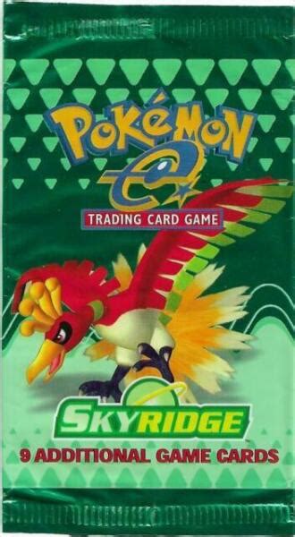 Wizards Of The Coast Pokemon Skyridge Booster Pack For Sale Online Ebay