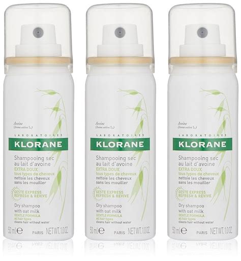 Klorane Dry Shampoo With Oat Milk Ultra Gentle All Hair Types No