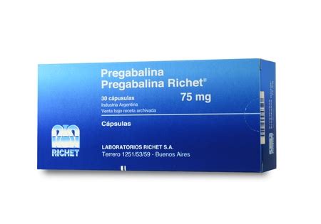 Pregabalina Richet Laboratorios Richet