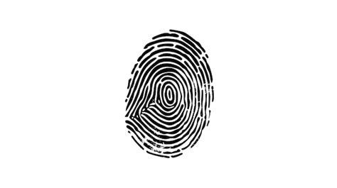 Premium Photo Black And White Fingerprint Illustration Simple