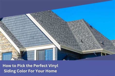 How To Pick The Perfect Vinyl Siding Color For Your Home Michigan