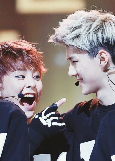 Xiumin And Sehun