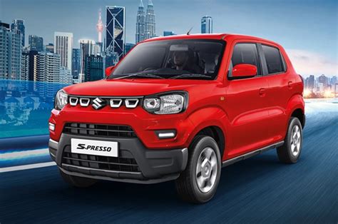 Maruti Suzuki S Presso Cng Hatchback Price Fuel Efficiency Powertrain