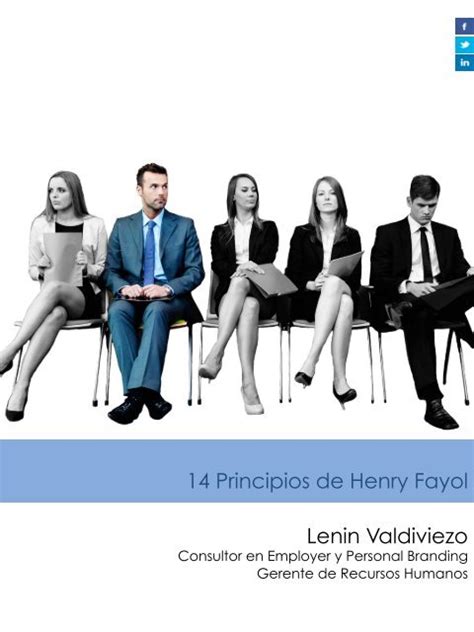 14 Principios De Henry Fayol