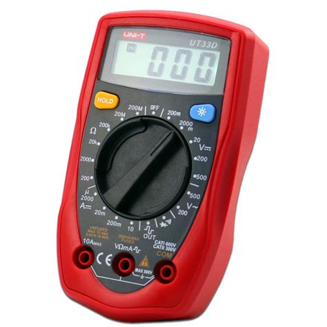 UNI T UT 33D Digital Multimeter Palm Size Digital Electrical Multi