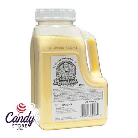 Pucker Powder Sweet Yellow Banana Bottle 1ct