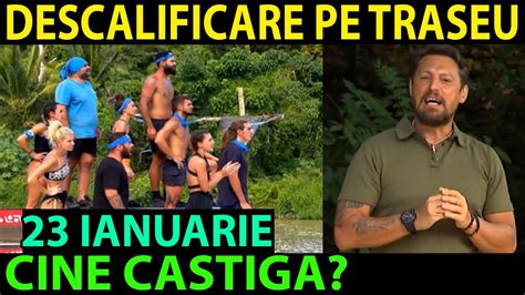 Descalificare Pe Traseu Cine Castiga Jocul De Recompensa Ianuarie