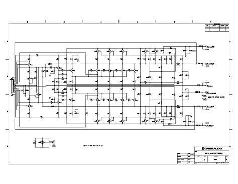 Crest Audio Ca6 Ca9 Schematic