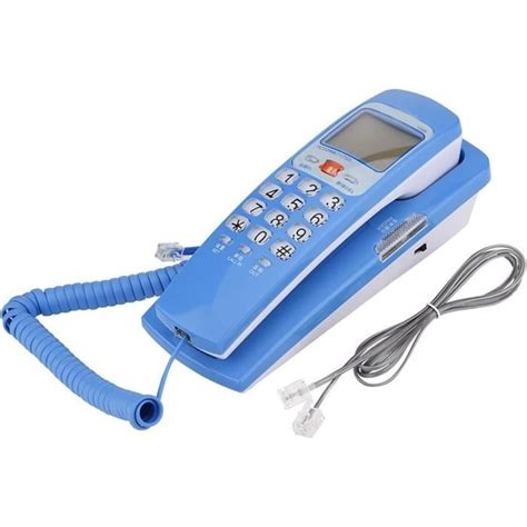 T L Phone Filaire Avec R Pondeur Fsk Dtmf Identification De L Appelant