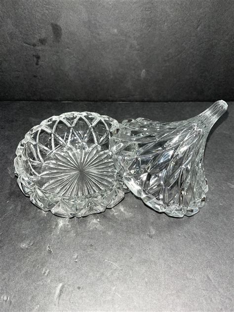 Godinger Crystal Famous Hersheys Kiss Crystal Candy Dish 28199064627