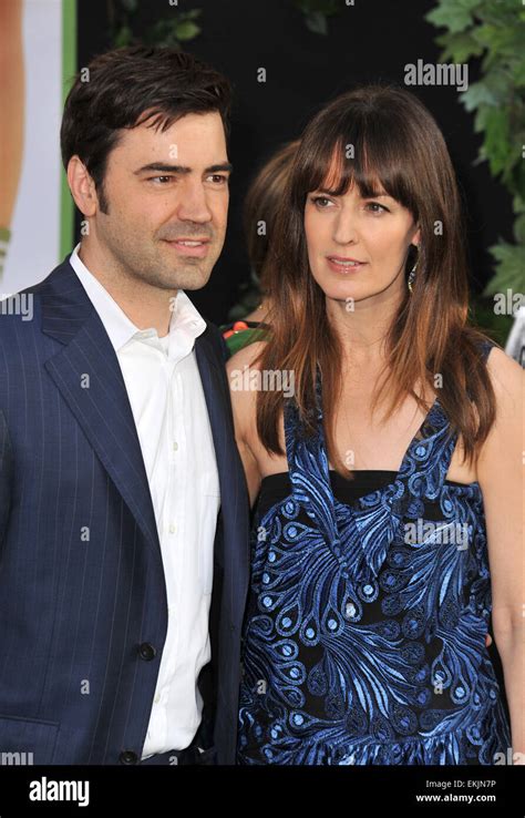 Los Angeles Ca August 7 2012 Rosemarie Dewitt And Husband Ron