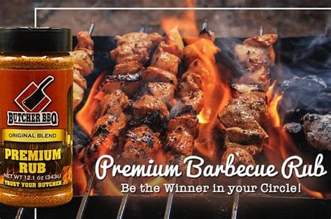 Premium Barbecue Rub Dry Rub Seasoning Spice Butcher Bbq