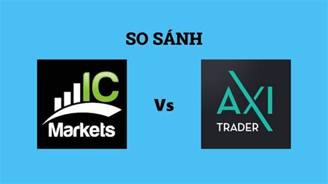 So sánh sàn ICMarkets và AxiTrader Sàn forex nào tốt hơn Nên chọn