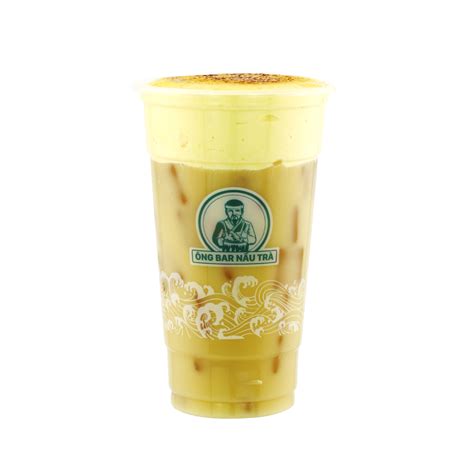Olong Sữa Kem Trứng Khè Ông Bar Nấu Trà