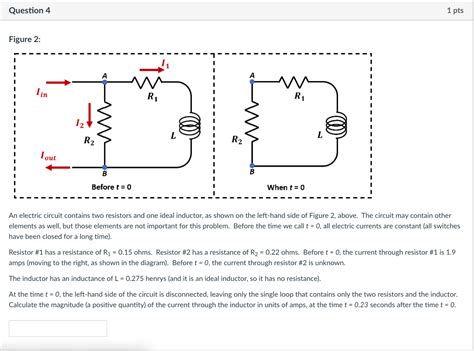 Solved An Electric Circuit Contains Two Resistors And One Chegg