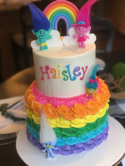 Trolls Cake Trolls Birthday Cake Trolls Birthday Party Cake Trolls Cake