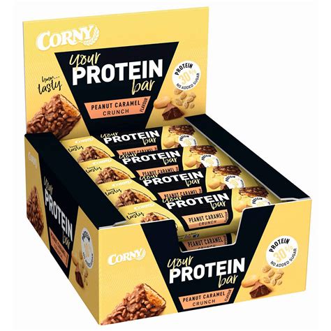 Corny Your Protein Bar Peanut Caramel Crunch Proteinriegel Riegel