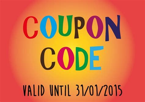 Coupon Code Valid Until 31012015 By Mirianadesign On Etsy