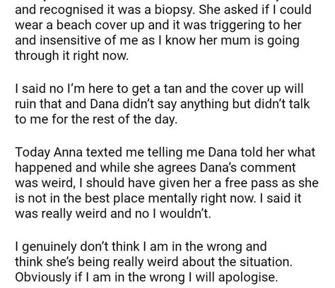 AITA For Refusing To Cover My Scar And Wearing A Bikini As It Triggered My Friend DJOTD