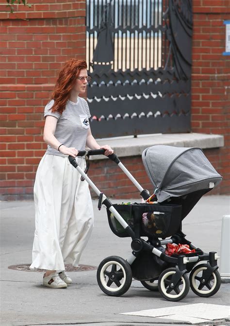 ROSE LESLIE Out with Her Baby in New York 06/29/2021 – HawtCelebs