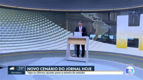 Jornais da Globo estreiam novos cenários SP1 G1