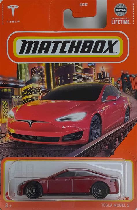 Matchbox Tesla Model S Universo Hot Wheels