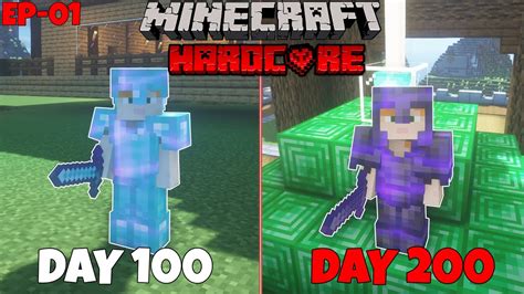 Surviving 200 Days In Minecraft Hardcore Hindi Ep 01 Minecraft Videos