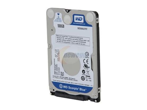 Western Digital Wd Scorpio Blue 500Gb 5400Rpm Sataii 7Pin 8Mb Buffer 2 ...