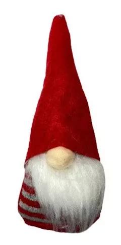 Enfeite Boneco Gnomo Duende Vermelho Decoração Natalina Parcelamento