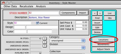 Perfectfit User Guide Inventory Location Negative Quantity Perfectfit