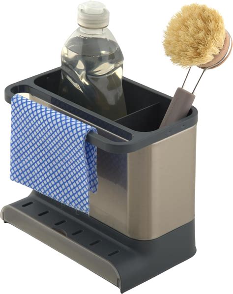 Simplywire Sink Tidy Caddy Kitchen Sink Organiser Removable Drip