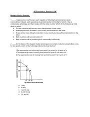 Unit Hw Ap Econ Pdf Ap Economics Section Hw Multiple Choice