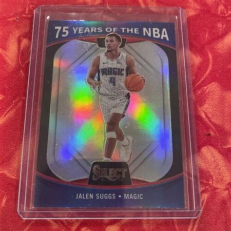 Jalen Suggs 2021 22 Panini Select 75 Years Of The NBA 71 Magic EBay