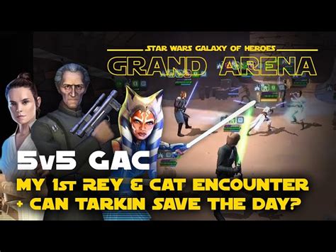 Rey Cat Spotted On Defense V Gac Action Swgoh Grand Arena