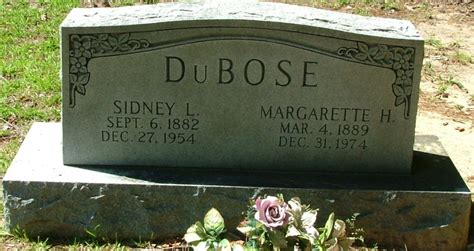 Sidney Luther DuBose 1882 1954 Find A Grave Memorial