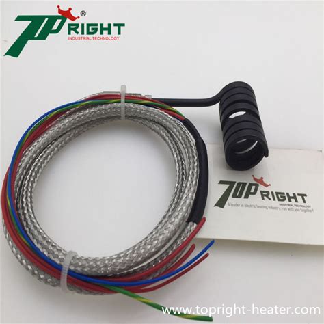 Coil Heater V Kw Stainless Steel Air Electrical Spiral Hot Runner Heater Coil Heating