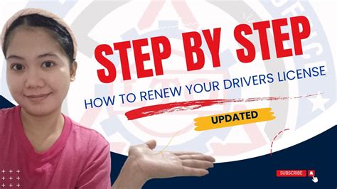 Step By Step On How To Renew Your Drivers License Paano Magrenew Ng